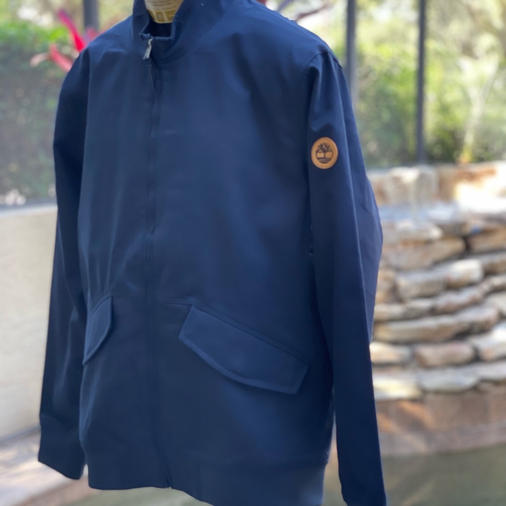 TIMBERLAND HR FULL-ZIP COTTON THERMAL BOMBER JACKET - Picture 3 of 11